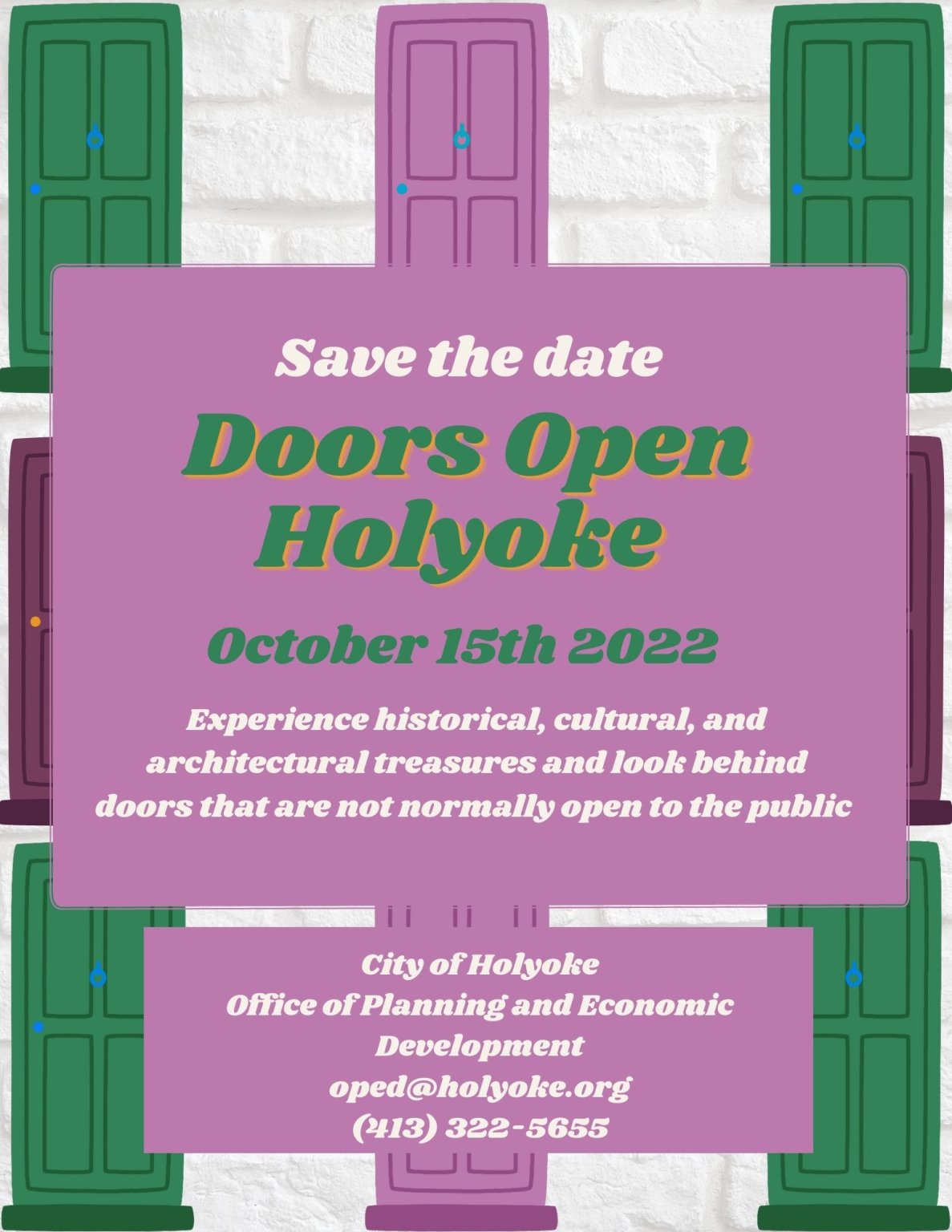 Explore Holyoke Doors Open Holyoke