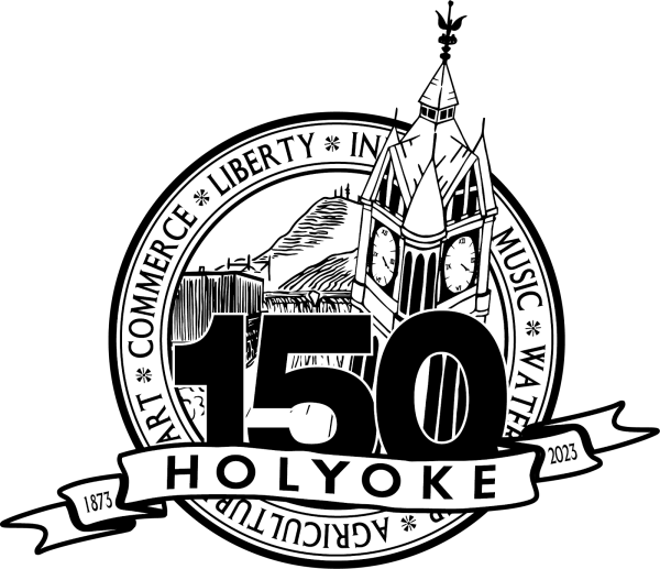 150th Anniversary Logo for Holyoke