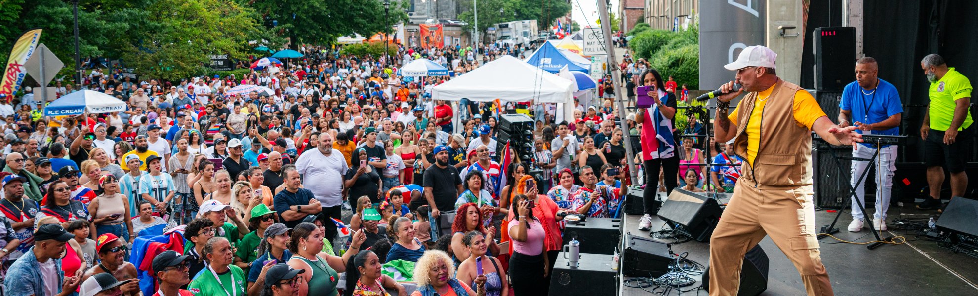 Fiestas Patronales de Holyoke 2025 backgound banner