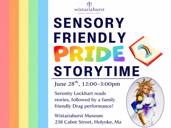 Sensory Friendly Pride Storytime at Wistariahurst Museum